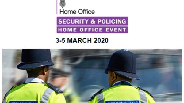 Security & Policing Home Office Event; technology & innovation meet